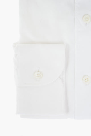 Popeline Cotton Shirt with Standard Collar