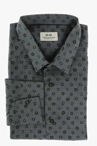 CC COLLECTION Floral Printed Cotton Shirt