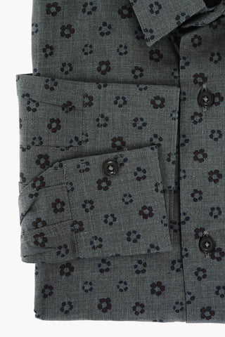 CC COLLECTION Floral Printed Cotton Shirt