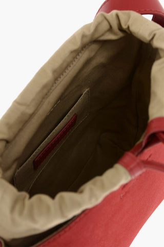 SEE BY Leather and Suede ALVY Bucket Bag