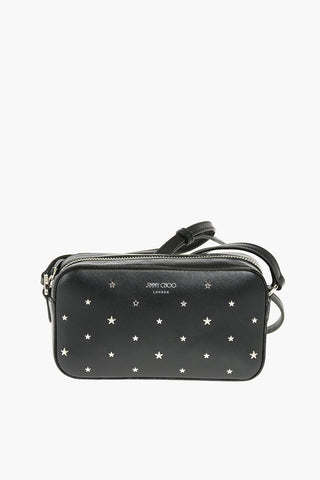 Leather HALE Crossbody Bag with Studs