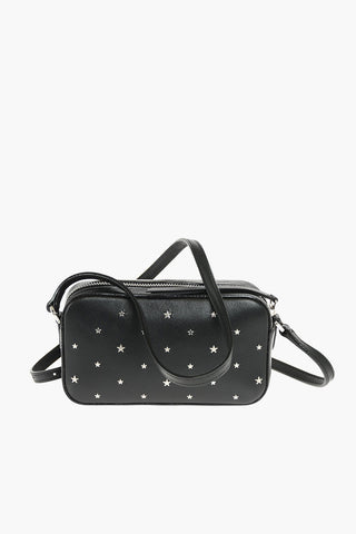 Leather HALE Crossbody Bag with Studs