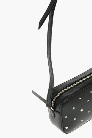 Leather HALE Crossbody Bag with Studs