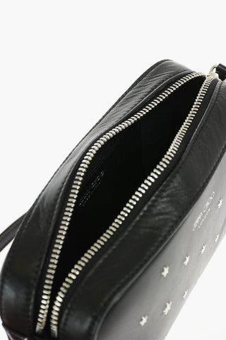 Leather HALE Crossbody Bag with Studs