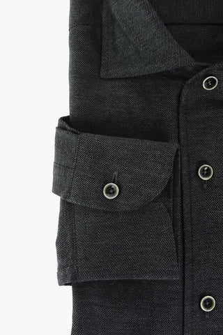 ID Camicia in Cotone Twill con Taschino