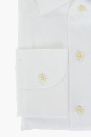 ID Camicia REGULAR FIT in Cotone Twill con Taschino