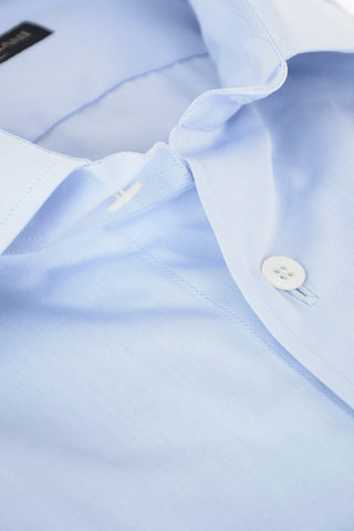 Camicia in Cotone Oxford con Collo Francese
