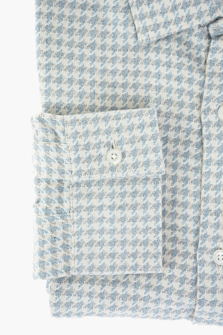CC COLLECTION Houndstooth Cotton Shirt