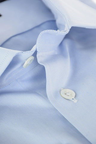Popeline Cotton Shirt with Standard Collar
