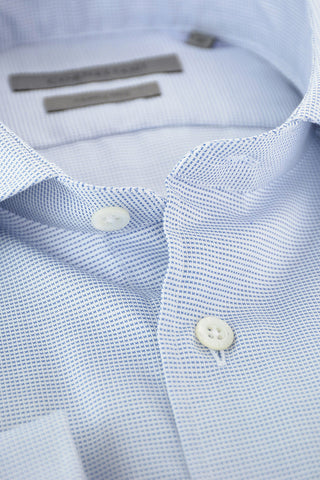 WRINKLE FREE Cotton Shirt with Standard Collar