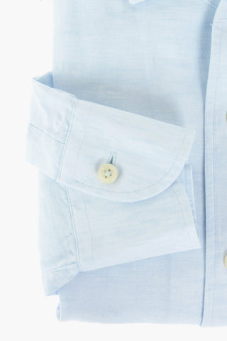 ID Camicia Oxford in Lino e Cotone con Taschino
