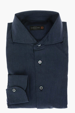 ID SLIM FIT Popeline Cotton Shirt