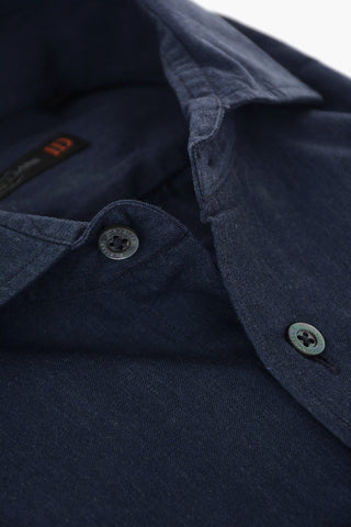 ID SLIM FIT Popeline Cotton Shirt