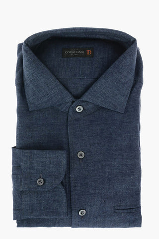 ID Linen Shirt with Standard Collar