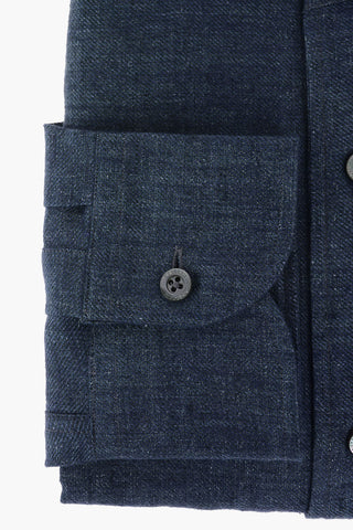 ID Linen Shirt with Standard Collar