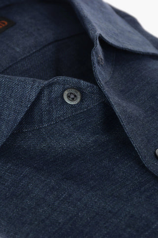 ID Linen Shirt with Standard Collar