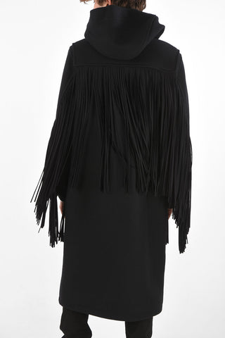 Fringed DUFFEL Parka with Fastenings