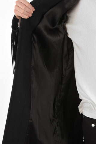 Fringed DUFFEL Parka with Fastenings