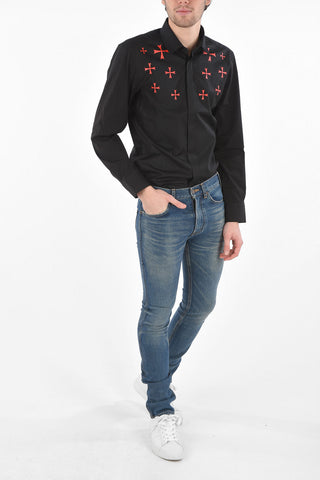 15cm Stretch Denim Skinny Fit Jeans