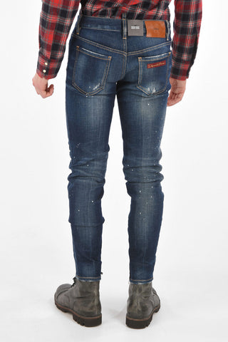 5 Pocket Skinny Fit Denims with Ankle Zips