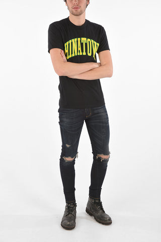 Printed arc T-shirt