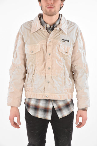 Multipocket EQUIPMENT Nylon Bomber Jacket