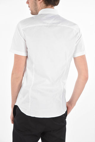 Camicia SKULLYNICIOUS a Manica Corta Ricami Teschi