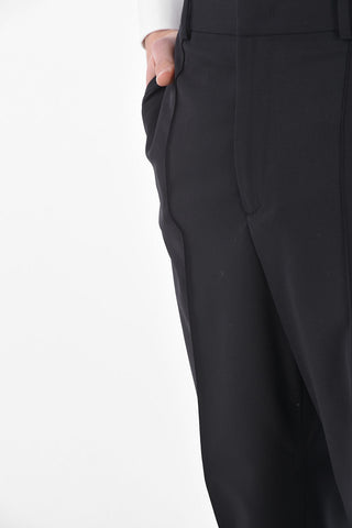 Virgin Wool Piping Pants