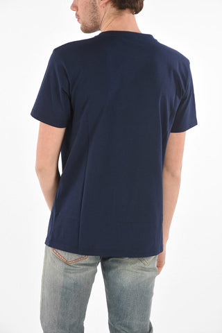 t-shirt girocollo con stampa