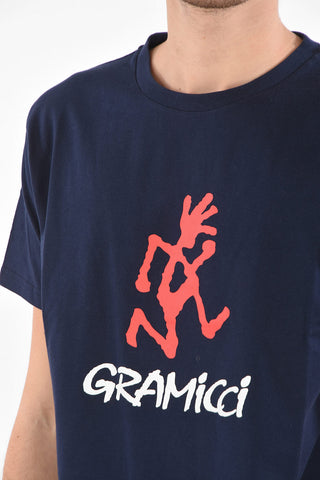 t-shirt girocollo con stampa