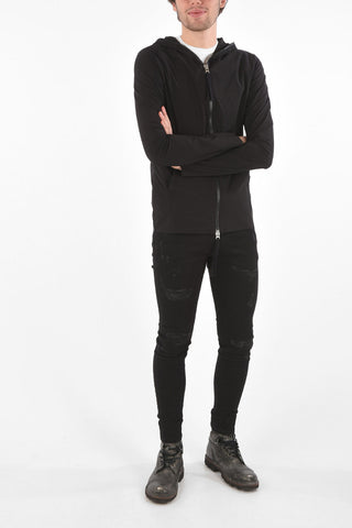 full zip hooded outerwear