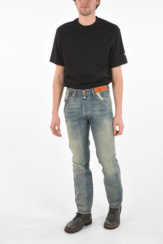 LEVI'S 18.5cm stone washed 501 jeans L.32