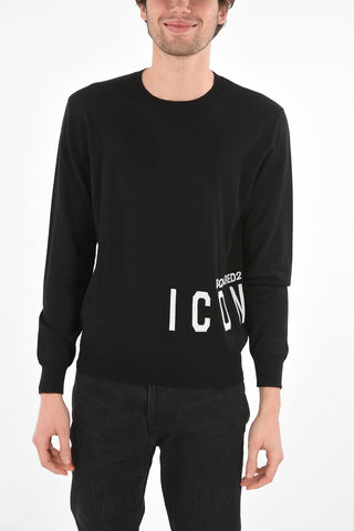 ICON Maglia Girocollo in Lana Vergine 