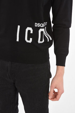 ICON Maglia Girocollo in Lana Vergine 