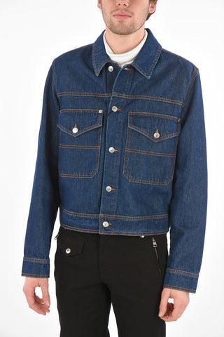 Giubbotto Trucker in Denim