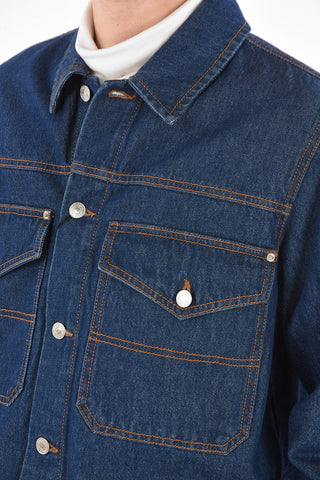 Giubbotto Trucker in Denim
