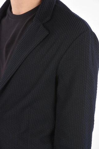 Striped Single Breasted Blazer