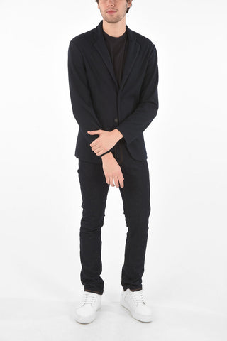 Striped Single Breasted Blazer