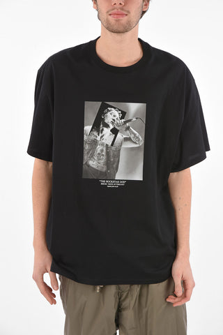 Printed THE ROCKSTAR GOD T-shirt