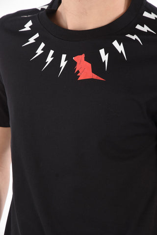 Thunder Printed Slim Fit T-shirt