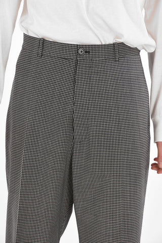 Shephard's Check Straight Fit Pants