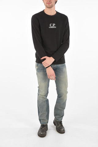 long sleeve crew-neck t-shirt