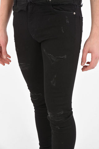 15cm distressed skinny fit jeans