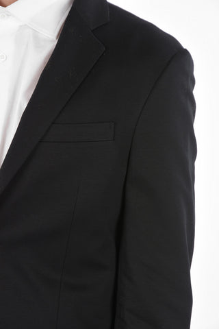 Blazer Monopetto Semifoderato con Tasche a Toppa