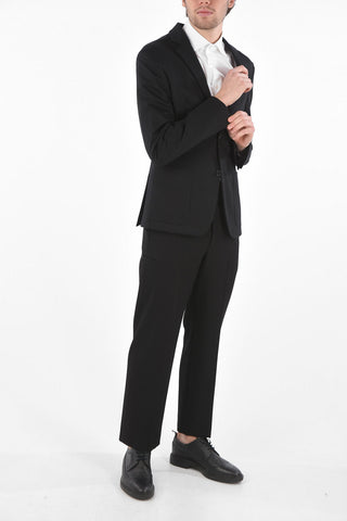 Blazer Monopetto Semifoderato con Tasche a Toppa