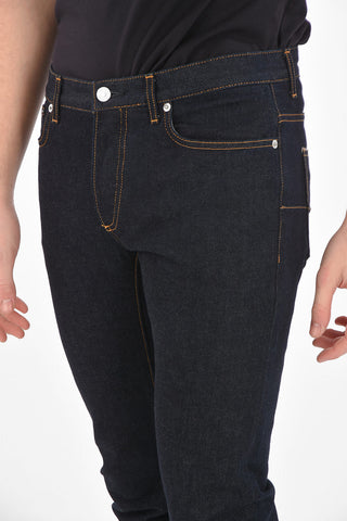 17,5cm Mid-rise waist slim fit jeans