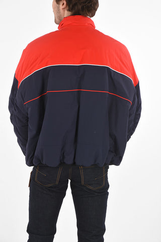Logo Embroidered Nylon Jacket