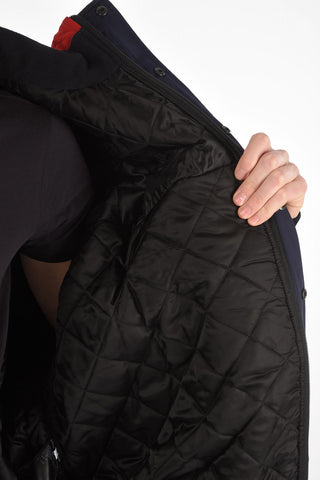 Logo Embroidered Nylon Jacket