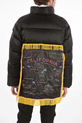 CALIFORNIA Duvet with Fringed Removable Application
