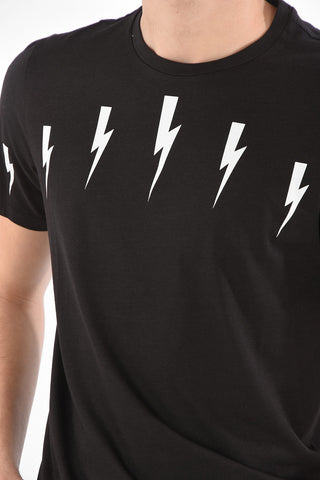 Thunder Printed Slim Fit T-shirt